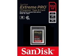 SanDisk 512GB Extreme Pro CFexpress Type-B