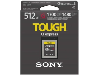 Sony 512GB CF Express Type B 1700MB/s TOUGH
