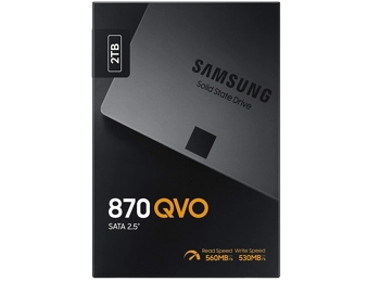 Samsung 2TB 870 QVO SATA3 2.5" SSD