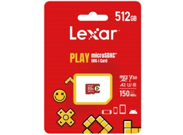 Lexar 512GB Play Micro SDXC