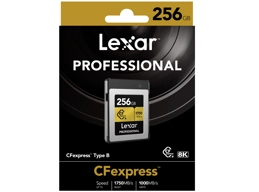 Lexar 256GB Professional CF Express Type B Gold Series