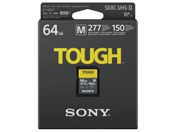 Sony 64GB SDXC UHS-II M-Series (277MB/s) TOUGH