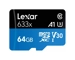 Lexar 64GB High-Performance Micro SDXC 633x