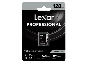 Lexar 128GB SDXC Professional 1066x (160MB/s)