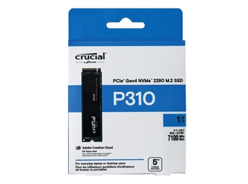 Crucial 1TB P310 NVMe M.2 SSD (Gen4) Crucial 1TB P310 NVMe M.2 SSD (Gen4)