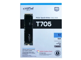 Crucial 1TB T705 NVMe Gen5 M.2 SSD