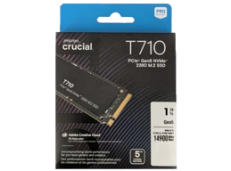 Crucial 1TB T710 PCIe Gen 5 NVMe M.2 SSD
