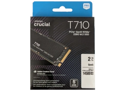Crucial 2TB T710 PCIe Gen 5 NVMe M.2 SSD