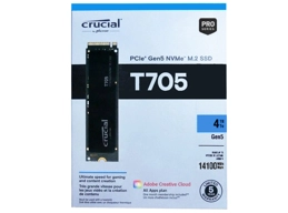 Crucial 4TB T705NVMe M.2 SSD