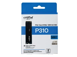 Crucial 500GB P310 NVMe M.2 SSD (Gen4)