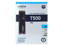 Crucial 2TB T500 NVMe Gen4 M.2 SSD
