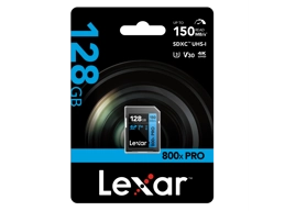 Lexar 128GB 800x Pro SDXC (150MB/s)