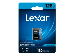 Lexar 128GB 800x Pro SDXC (120MB/s)