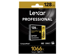 Lexar 128GB 1066x Professional Compact Flash
