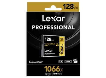 Lexar 128GB 1066x Professional Compact Flash