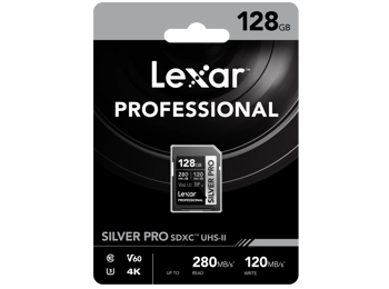 Lexar 128GB SDXC Professional Silver Pro