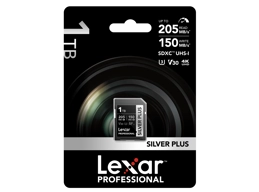 Lexar 1TB SDXC Professional Silver Plus (205MB/s)