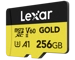 Lexar 256GB Micro SDXC Professional Gold (280MB/s)