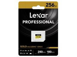 Lexar 256GB Micro SDXC Professional Gold (280MB/s)