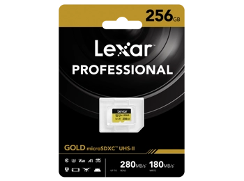 Lexar 256GB Micro SDXC Professional Gold (280MB/s)
