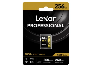 Lexar 256GB SDXC Professional 2000x (300MB/s) Lexar 256GB SDXC Professional 2000x (300MB/s)