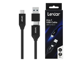 Lexar 2-in-1 USB 3.2 Gen 2 Type-C Cable