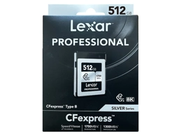 Lexar 512GB Professional CFexpress  Type-B Silver