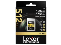 Lexar 512GB Professional CF Express Type A (Gold)