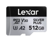 Lexar 512GB Micro SDXC Professional Silver Plus