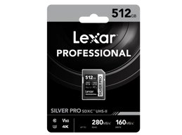 Lexar 512GB SDXC Professional Silver Pro