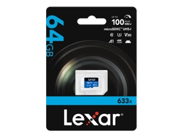 Lexar 64GB High-Performance Micro SDXC 633x