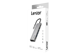 Lexar 7in1 USB Type-C Hub with SDXC & MicroSDXC reader