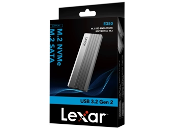 Lexar M.2 NVMe & SATA SSD External Enclosure