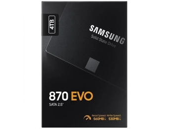 Samsung 4TB 870 EVO SATA3 2.5" SSD Samsung 4TB 870 EVO SATA3 2.5" SSD