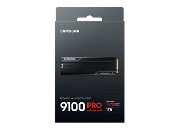 Samsung 1TB 9100 PRO M.2 NVMe SSD with Heatsink