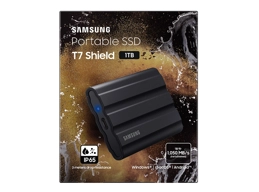 Samsung 1TB T7 Shield Portable SSD USB3.2 (Black)