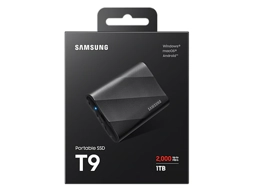 Samsung 1TB T9 Portable SSD USB3.2 (Black)