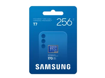 Samsung 256GB T7 MicroSDXC (170MB/s)