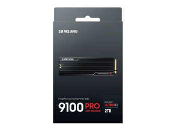 Samsung 4TB 9100 PRO M.2 NVMe SSD with Heatsink