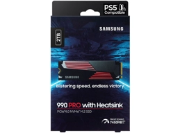 Samsung 2TB 990 PRO M.2 NVMe SSD with Heatsink
