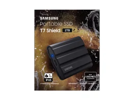 Samsung 2TB T7 Shield Portable SSD USB3.2 (Black)
