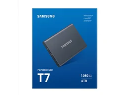 Samsung 4TB T7 USB3.2 Portable SSD (Gray)