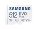 Samsung 512GB EVO Plus Micro SDXC with SD Adapter