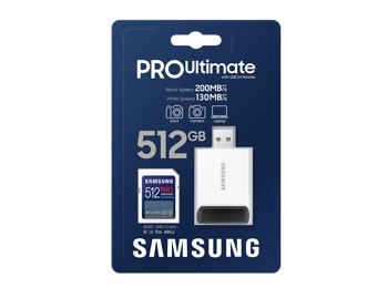 Samsung 512GB PRO Ultimate SDXC