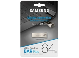 Samsung 64GB BAR Plus USB3.1 Flash Drive 300MB/s