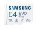 Samsung 64GB EVO Plus Micro SDXC with SD Adapter