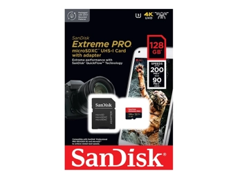 SanDisk 128GB Extreme PRO Micro SDXC R200/W90