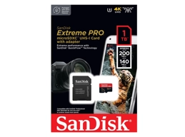 SanDisk 1TB Extreme PRO Micro SD A2 R200/W140