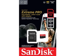 SanDisk 256GB Extreme PRO Micro SD A2 R200/W140