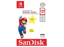 SanDisk 256GB Micro SDXC for Nintendo Switch